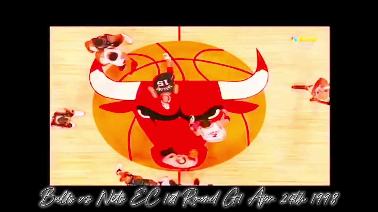 "Jordans 39-Pt Masterclass! Bulls Survive Nets INSANE Comeback in Overtime" EC 1st Round G1 4.24.98