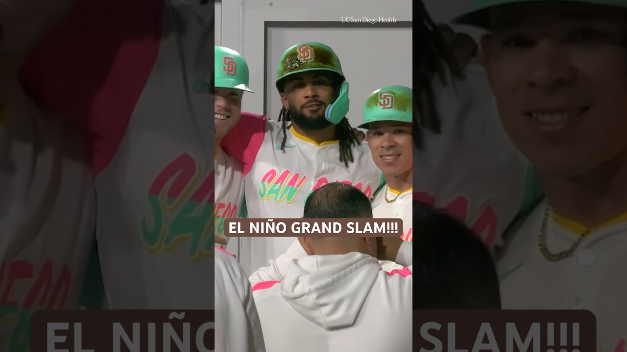 HE KNEW. WE ALL KNEW. #mlb #sportshighlights #sports #baseball #grandslam #sandiegopadres