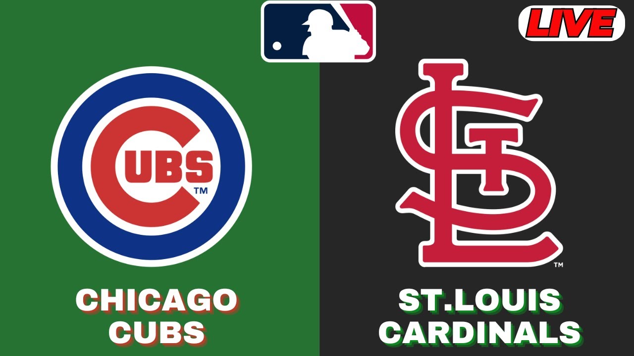 🔴LIVE : St. Louis Cardinals Vs Chicago Cubs | MLB 2025 | MLB Live Baseball Score
