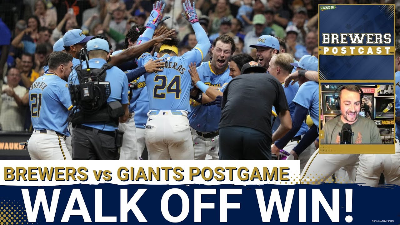 BREWERS POSTCAST: Wild Bill WALKS IT OFF! | Milwaukee Brewers WIN 2nd Straight Game