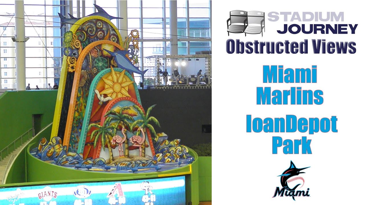 SJ Obstructed Views - Miami Marlins - loanDepot Park ⚾ (ep.63)