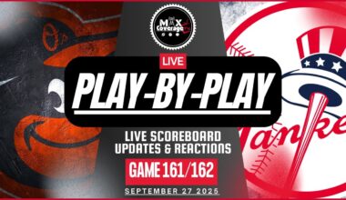 🔴LIVE Baltimore Orioles vs New York Yankees - Play-By-Play & Reactions (9/27/25)