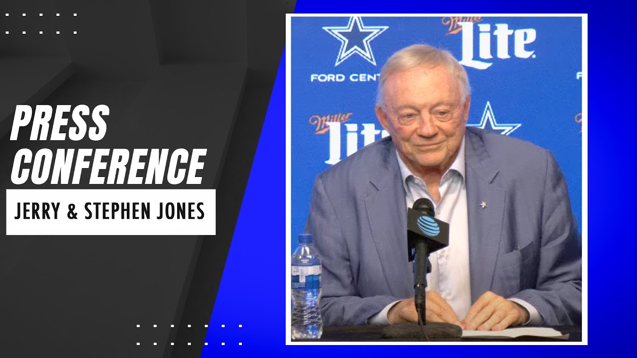 Jerry Jones & Stephen Jones Press Conference on Micah Parsons Trade | Dallas Cowboys 2025