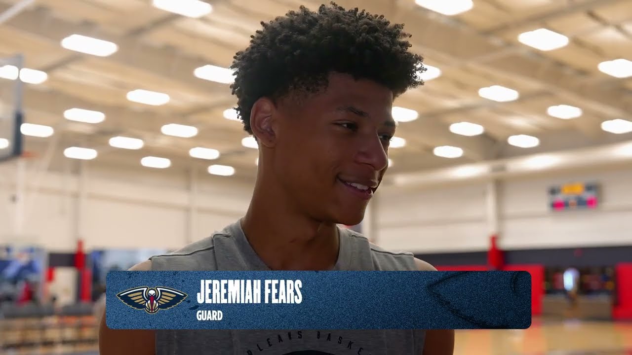 Jeremiah Fears on Pelicans rookies, learning from vets | Pelicans Training Camp 2025