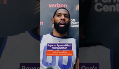 "I think it's gonna go a long way."- Royce on Ryan and Oso's communication #shorts | Phoenix Suns