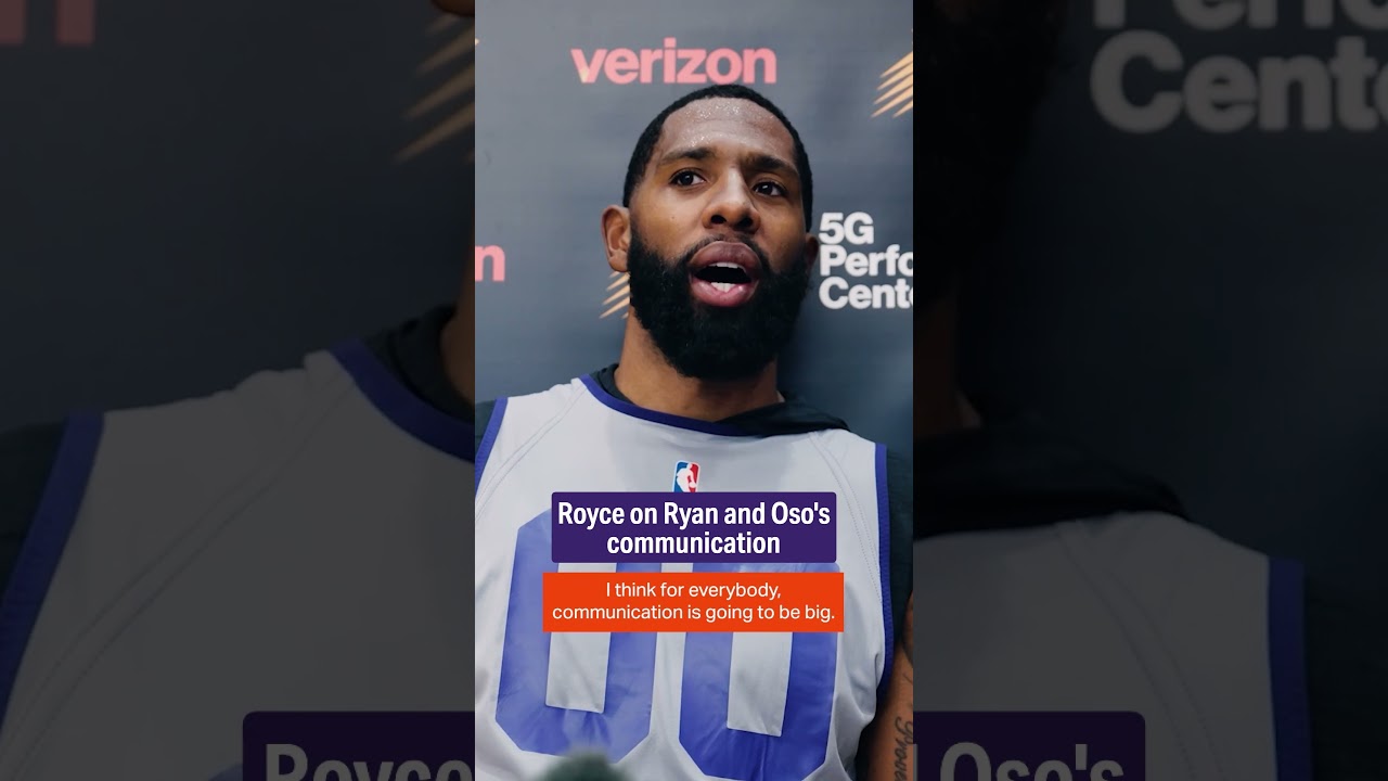 "I think it's gonna go a long way."- Royce on Ryan and Oso's communication #shorts | Phoenix Suns
