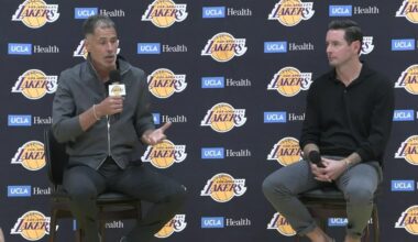 JJ Redick & Rob Pelinka Talk Lakers Ahead of the 2025-26 NBA Season