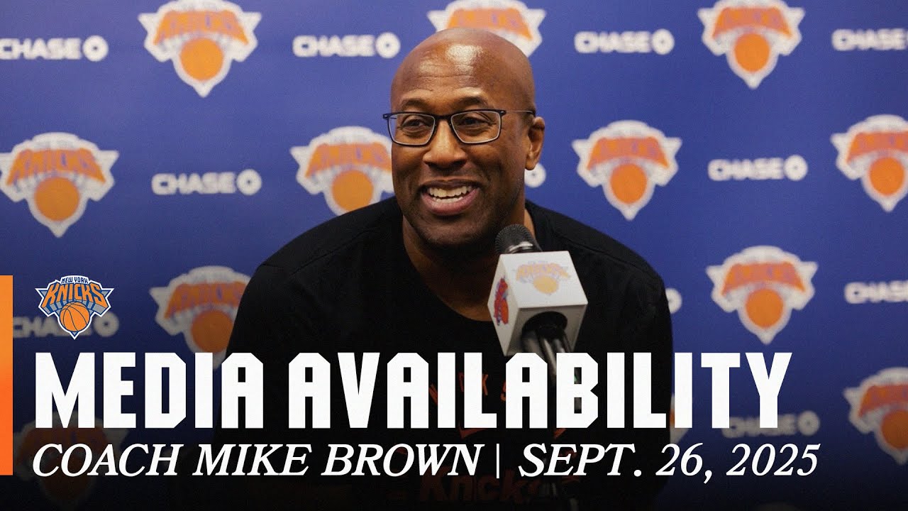 Coach Mike Brown Post Practice Media | September 26, 2025