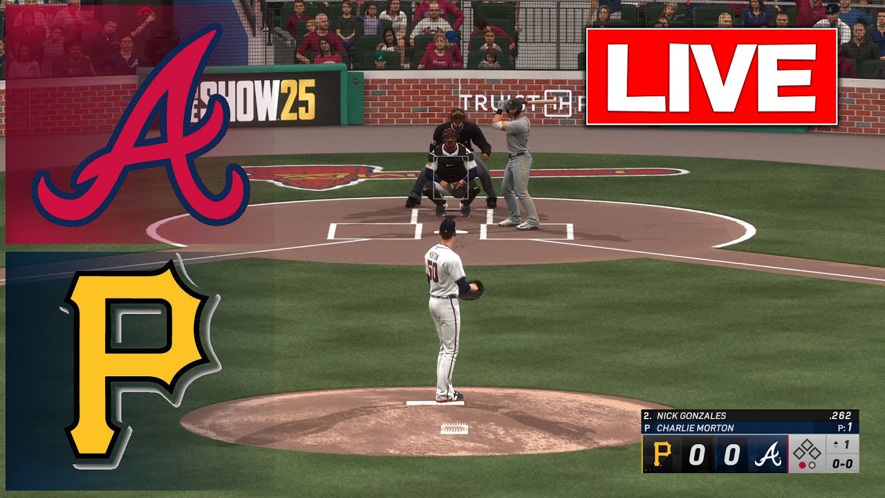 🔴LIVE 🔴Atlanta Braves vs Pittsburgh Pirates Game Highlights (9/26/25) | MLB /MLB THE SHOW 25