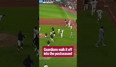 The Guardians are going to the postseason! 🔥