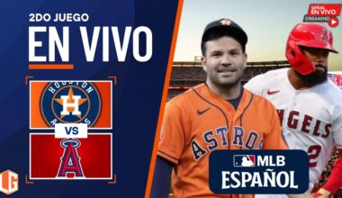 🔴 EN VIVO: Houston Astros Vs Los Angeles Angels - MLB LIVE - JUEGO 2