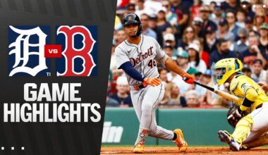 Tigers vs. Red Sox Game Highlights (9/27/25) | MLB Highlights