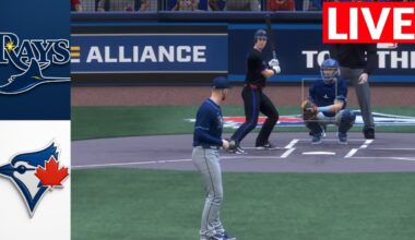 🔴 LIVE : Tampa Bay Rays vs Toronto Blue Jays | Sept 27th FULL GAME | MLB THE SHOW 25 SIMULATION