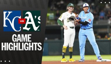 Royals vs. Athletics Game Highlights (9/27/25) | MLB Highlights