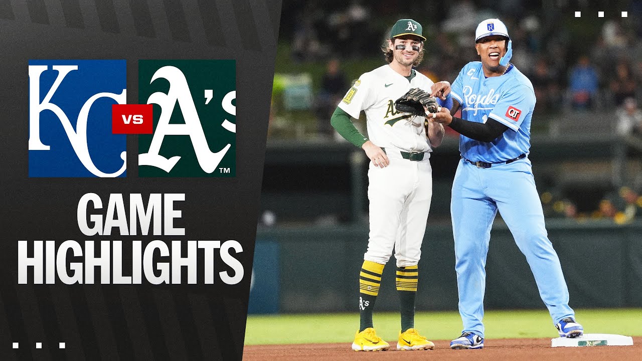Royals vs. Athletics Game Highlights (9/27/25) | MLB Highlights
