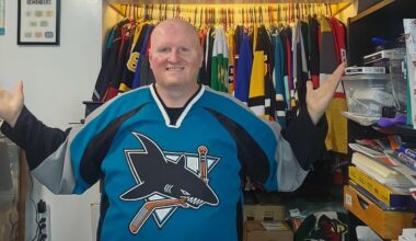 San Jose Sharks 🦈 reveal new heritage 2.0 35th anniversary jersey.