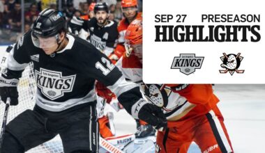 GAME: LA Kings vs Anaheim Ducks in Bakersfield, CA | NHL Preseason