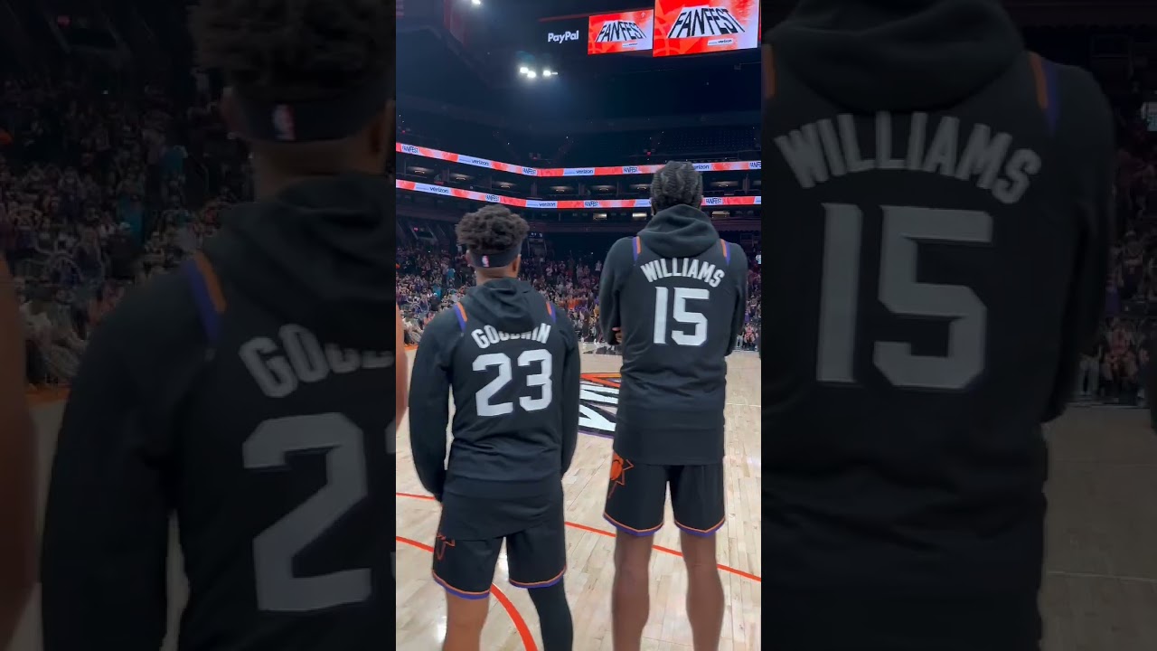 Back in front of the home fans 🤩 Fan Fest presented by Verizon #shorts | Phoenix Suns