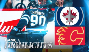 Winnipeg Jets vs. Calgary Flames - Game Highlights
