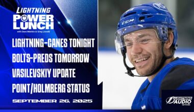 Lightning Power Lunch - September 26, 2025