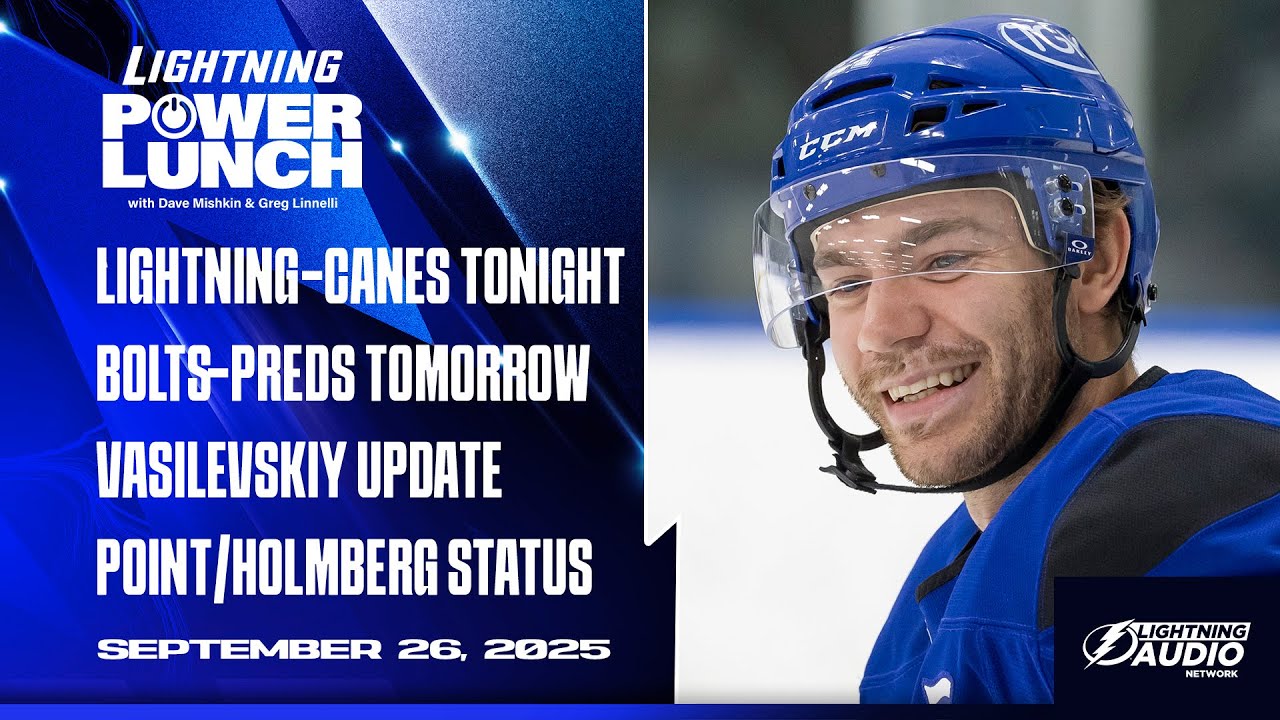 Lightning Power Lunch - September 26, 2025