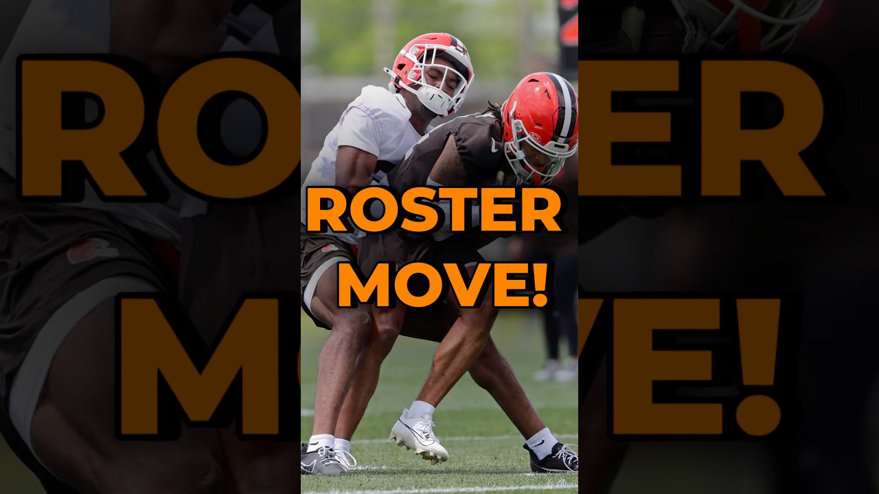 Browns Make Roster Move Ahead Of NFL Week 4 Matchup vs. Lions #nfl #browns #shorts
