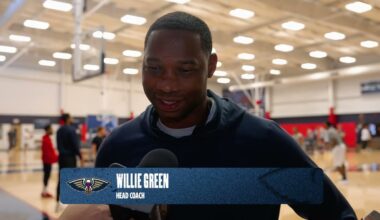 Willie Green on rotations, preseason in Australia | Pelicans Training Camp 2025