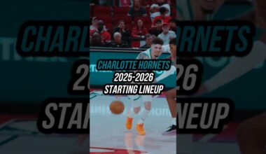 Buzz City Rising! 🐝| Hornets 2025-26 Starting Lineup!