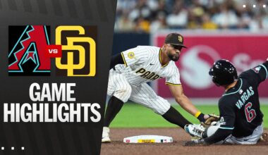 D-backs vs. Padres Game Highlights (9/27/25) | MLB Highlights