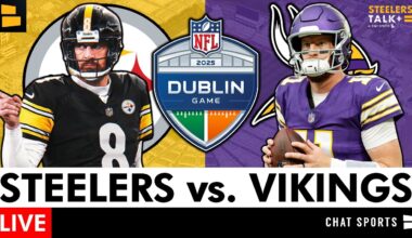 Steelers vs. Vikings Live Streaming Scoreboard, Free Play-By-Play, Highlights | NFL Week 4