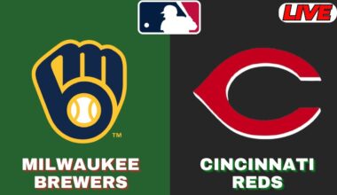 🔴LIVE : Cincinnati Reds Vs Milwaukee Brewers | MLB 2025 | MLB Live Baseball Score