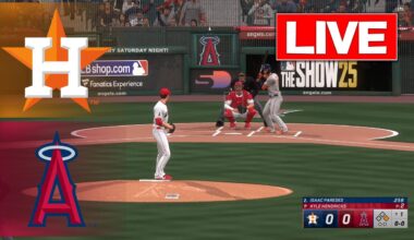 🔴LIVE 🔴Los Angeles Angels vs Houston Astros Game Highlights (9/27/25) | MLB /MLB THE SHOW 25