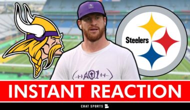 🚨SEASON OVER?! Vikings-Steelers INSTANT REACTION!