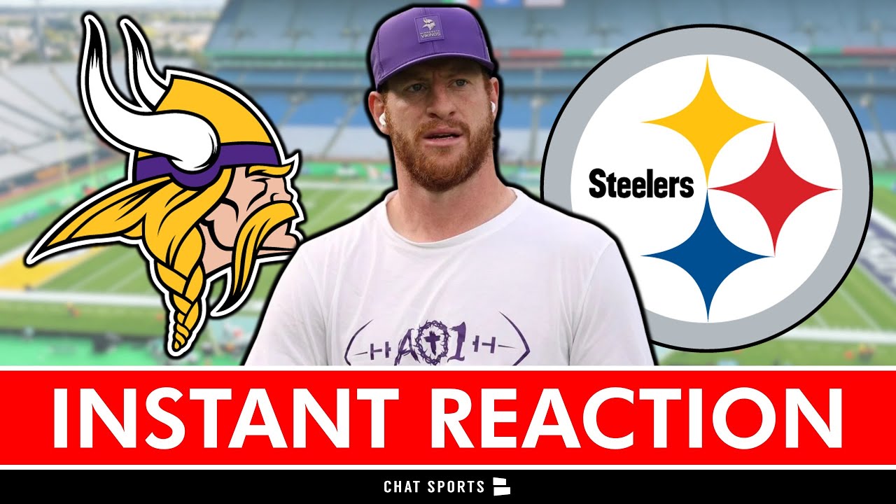🚨SEASON OVER?! Vikings-Steelers INSTANT REACTION!