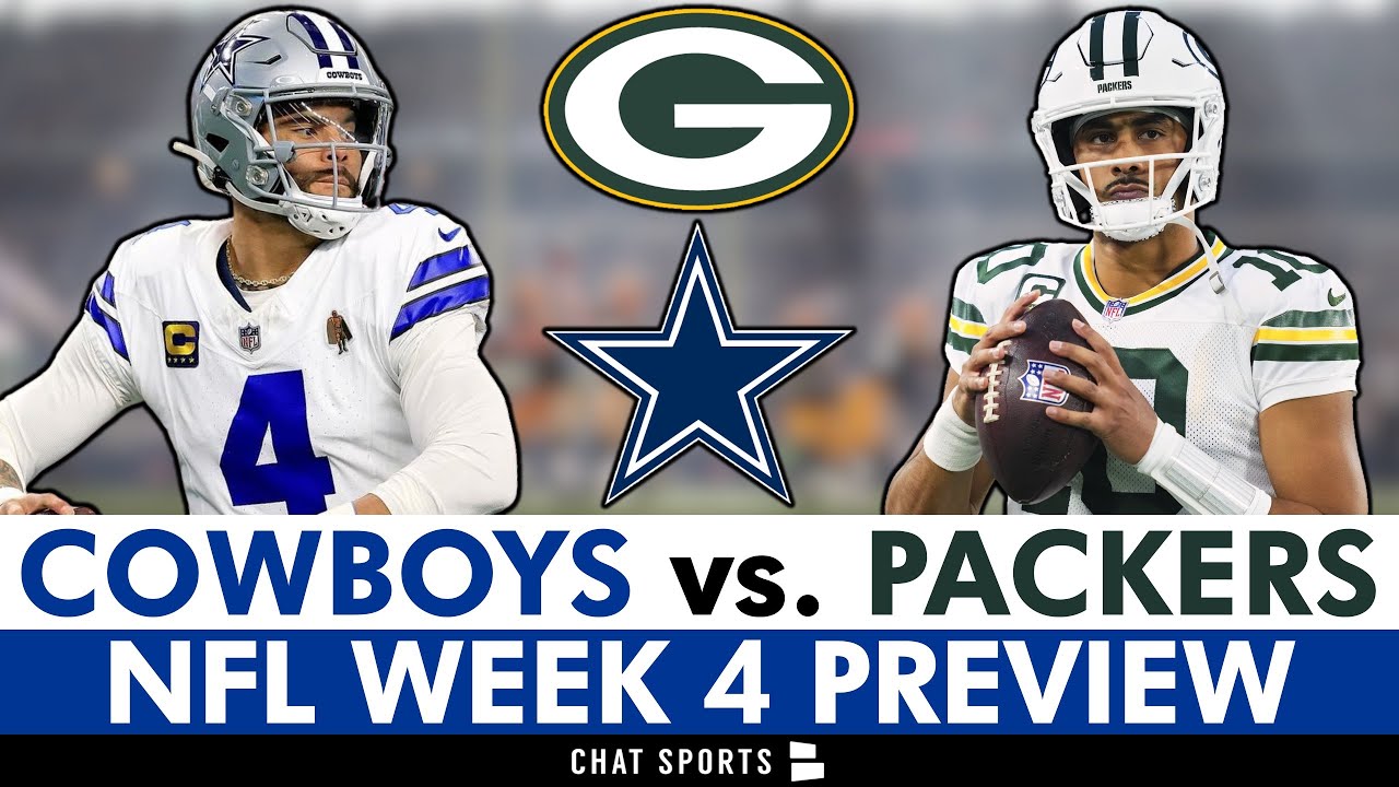 Dallas Cowboys vs. Green Bay Packers: Injury News, Matchups & Players To Watch | NFL Week 4 Preview