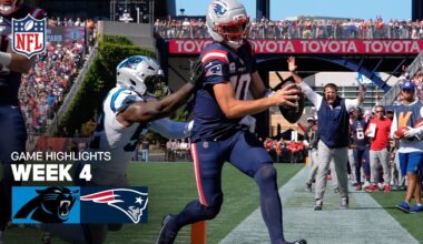 Carolina Panthers vs. New England Patriots Game Highlights | 2025 NFL Season Week 4