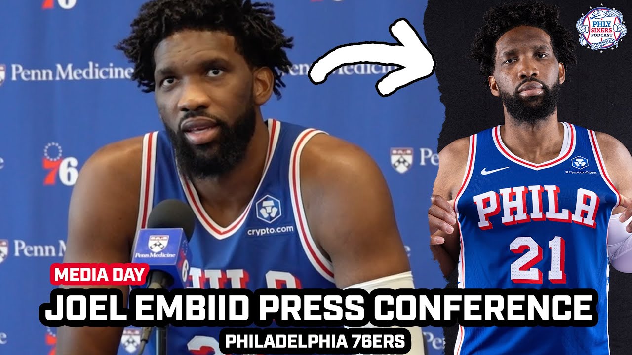 Joel Embiid speaks at Media Day | Philadelphia 76ers Presser
