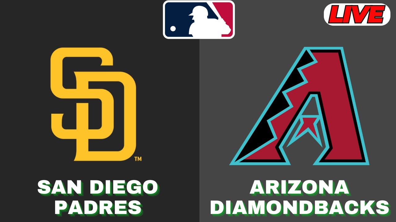 🔴LIVE : Arizona Diamondbacks Vs San Diego Padres | MLB 2025 | MLB Live Baseball Score