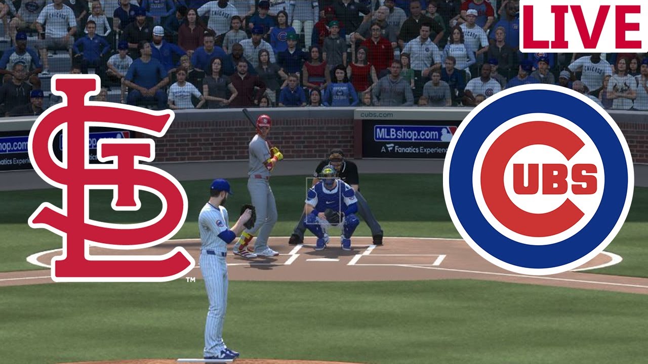 🔴LIVE 🔴St louis Cardinals VS Chicago Cubs/September 28/   /MLB THE SHOW 25