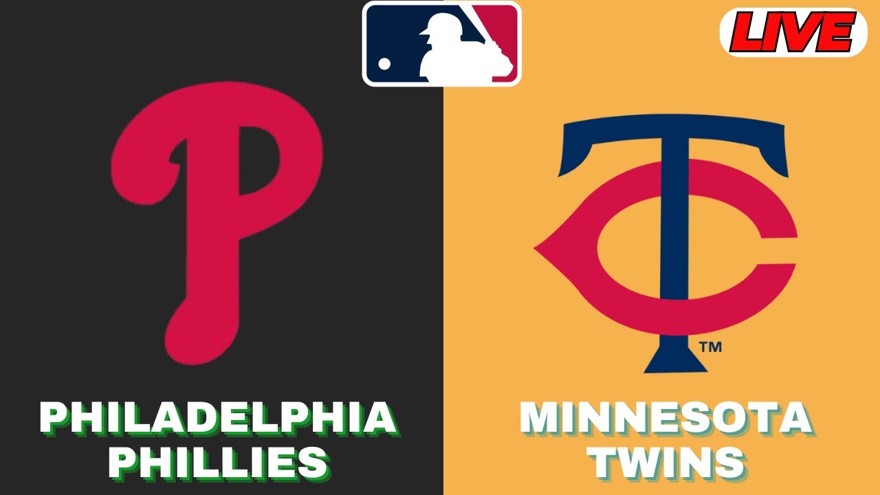 🔴LIVE : Minnesota Twins Vs Philadelphia Phillies | MLB 2025 | MLB Live Baseball Score