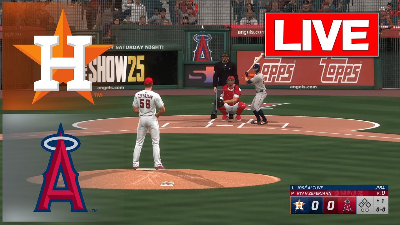🔴LIVE 🔴Los Angeles Angels vs Houston Astros Game Highlights (9/26/25) | MLB /MLB THE SHOW 25