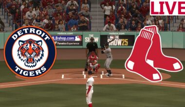 🔴LIVE 🔴Detroit Tigers VS Boston Red Sox /September 28/ Live Envivo /MLB THE SHOW 25