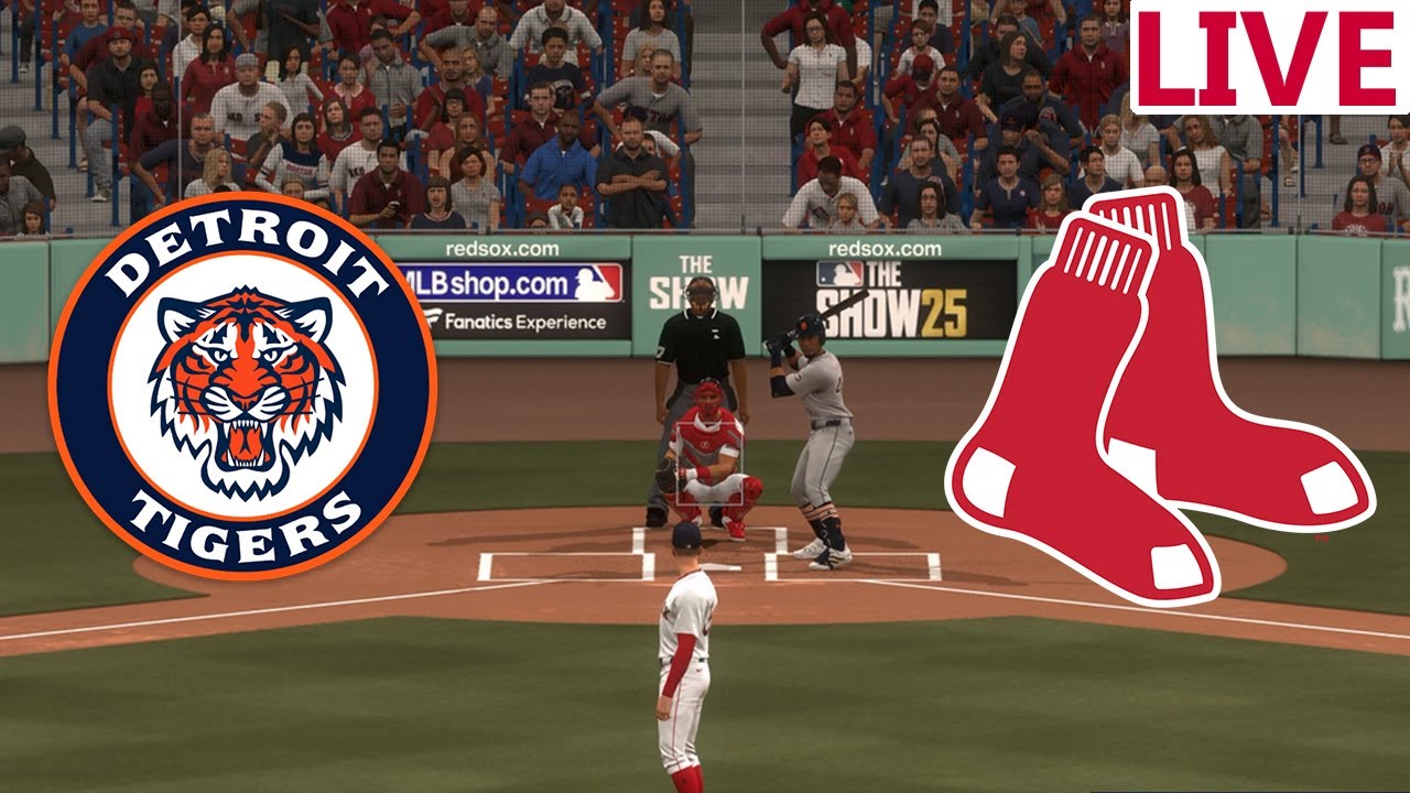 🔴LIVE 🔴Detroit Tigers VS Boston Red Sox /September 28/ Live Envivo /MLB THE SHOW 25