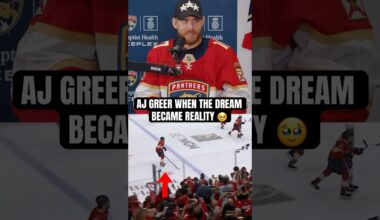 The moment a dream became reality.