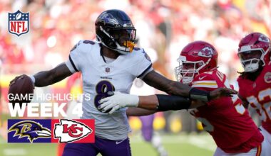 Baltimore Ravens vs Kansas City Chiefs Game Highlights | 2025 NFL Season Week 4