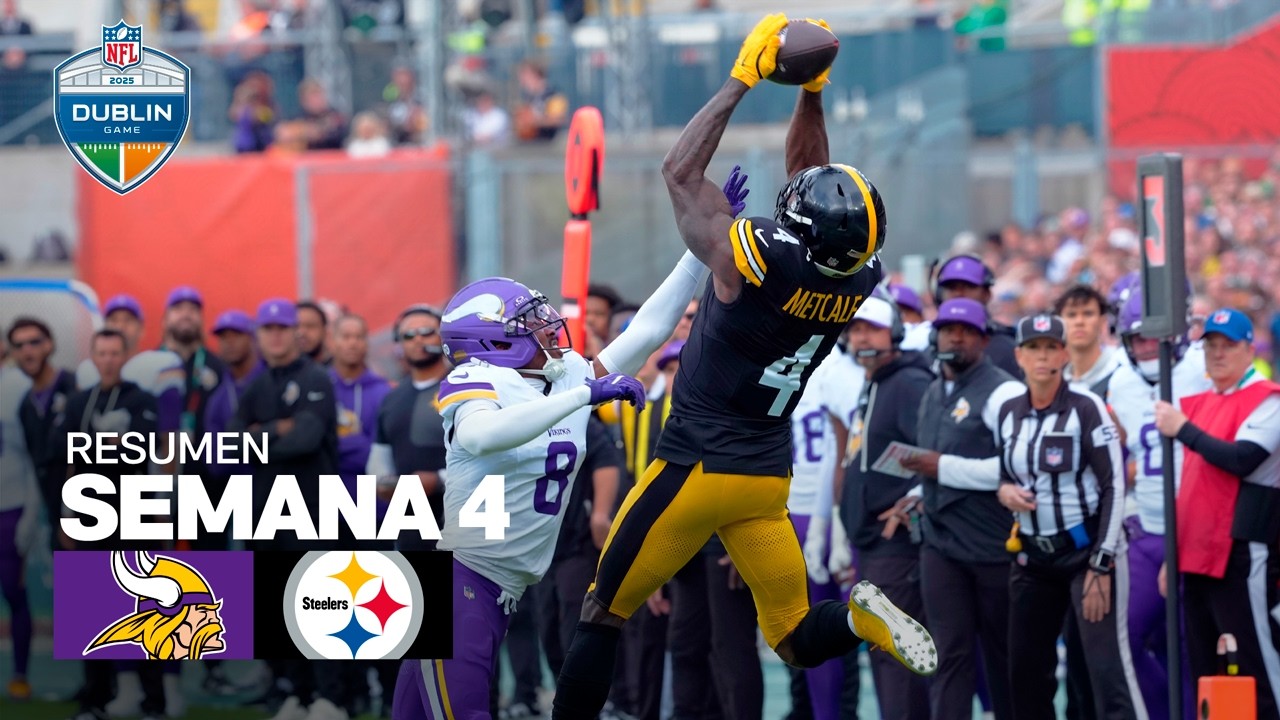 Minnesota Vikings vs. Pittsburgh Steelers | Resumen NFL en español - Semana 4 | NFL Highlights 2025
