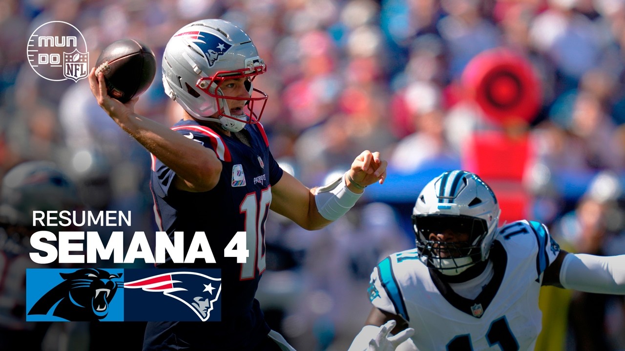 Carolina Panthers vs. New England Patriots | Resumen NFL en español - Semana 4 | NFL Highlights 2025