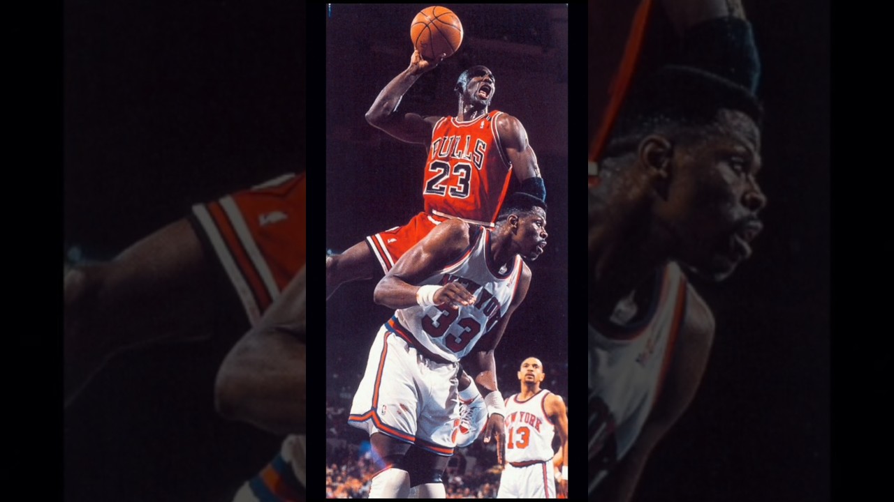 MICHAEL JORDAN In your Face Dunk🏀🐐#shorts