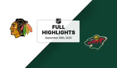 NHL Preseason Highlights | Blackhawks vs. Wild | September 28, 2025