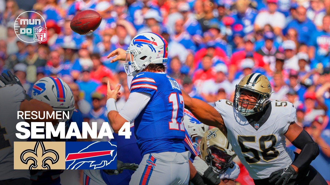 New Orleans Saints vs. Buffalo Bills | Resumen NFL en español - Semana 4 | NFL Highlights 2025